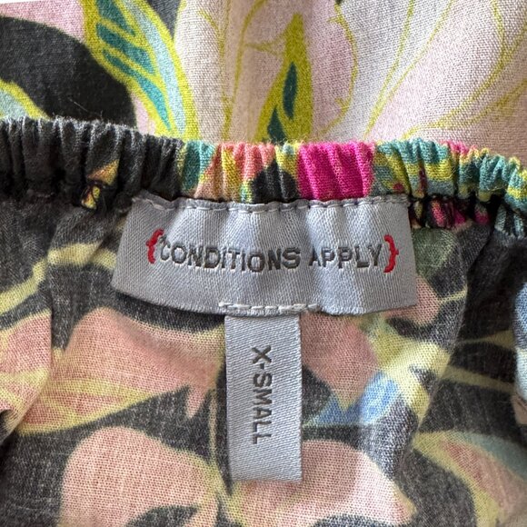 ANTHROPOLOGIE CONDITIONS APPLY MAXI FLORAL DRESS COTTAGECORE BOHO SOFT GIRL - Picture 7 of 9